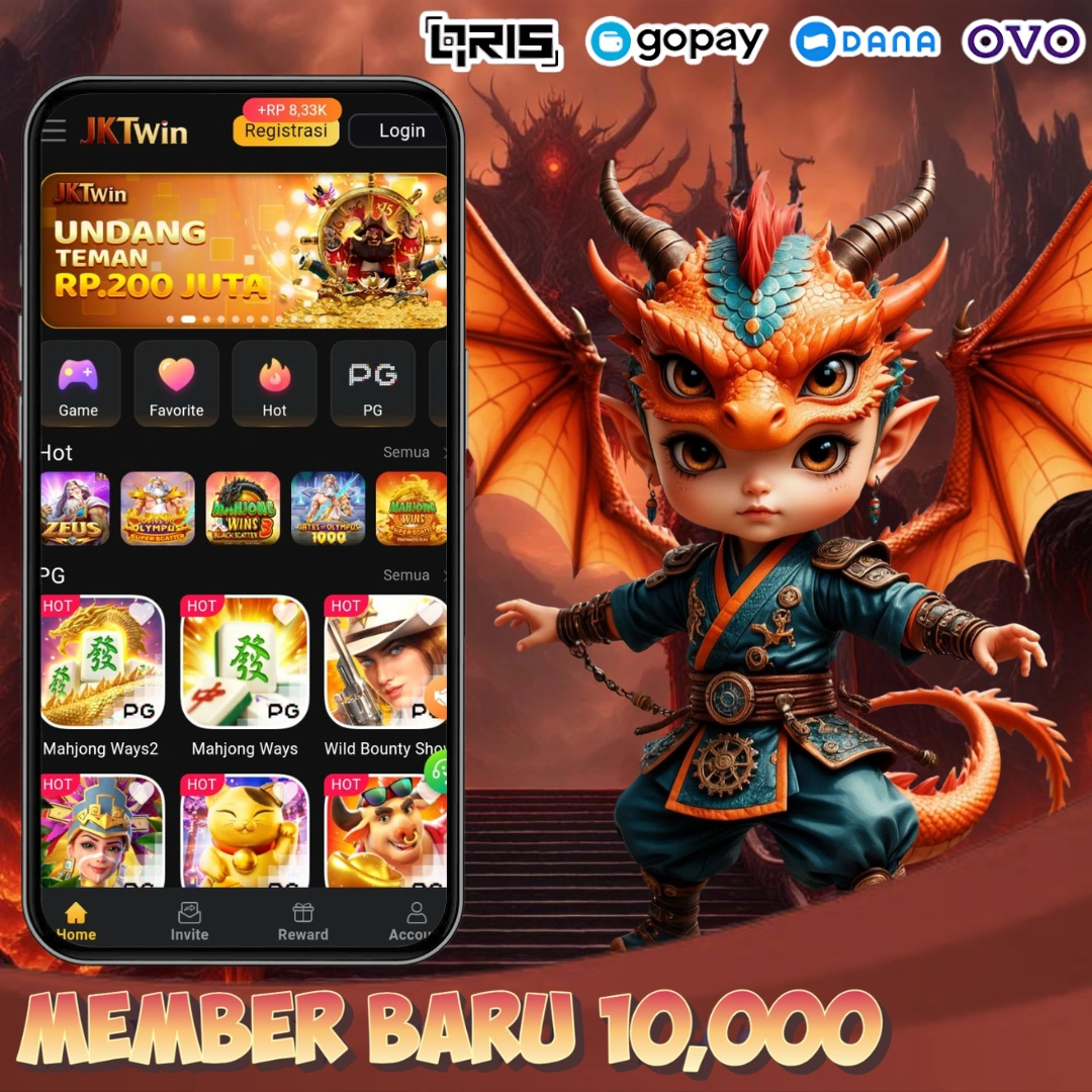 JKTWIN - Login Situs Resmi dan Nikmati Ragam Game PG Soft
