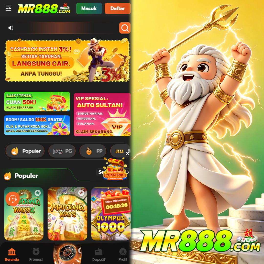 MR888 - Dowdload & Install Aplikasi Slot Asli Minimal Bet 400 Perak