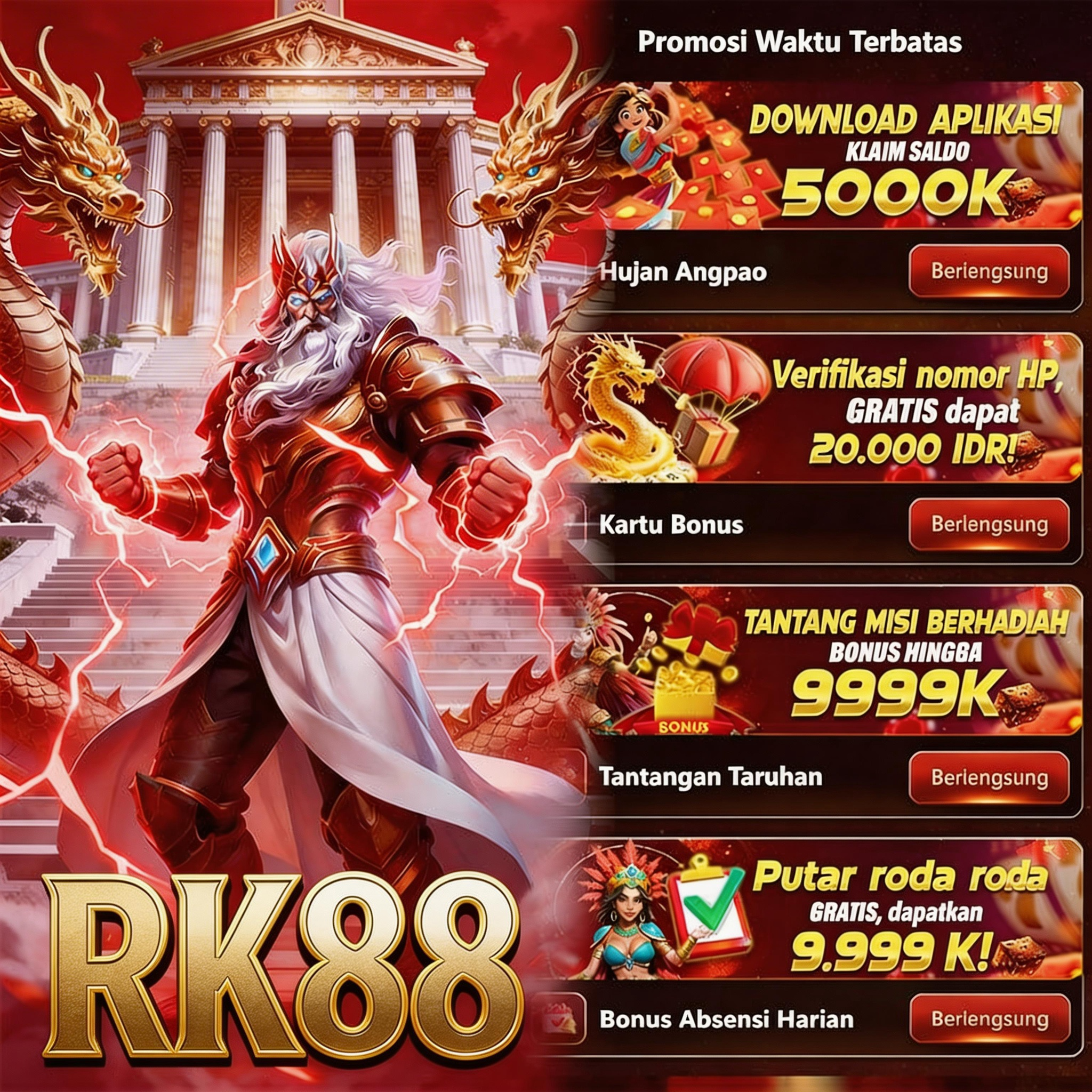 RK88 - Jelajahi Ragam Slot Online dengan Tema Menarik