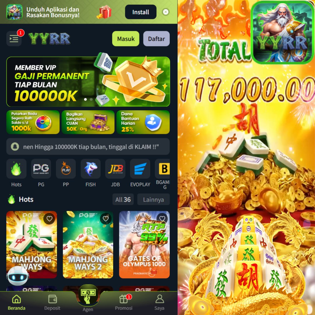 YYRR - Platform Slot Online dengan Pengalaman Bermain Terbaik